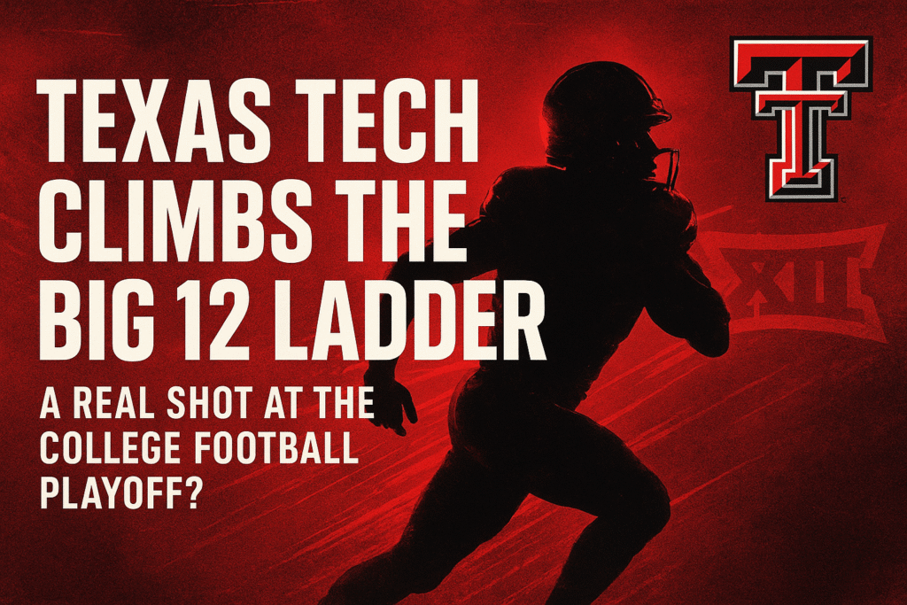 Texas Tech Climbs Big 12 Ladder: Would-Be Playoff Contender Eyes CFP Berth