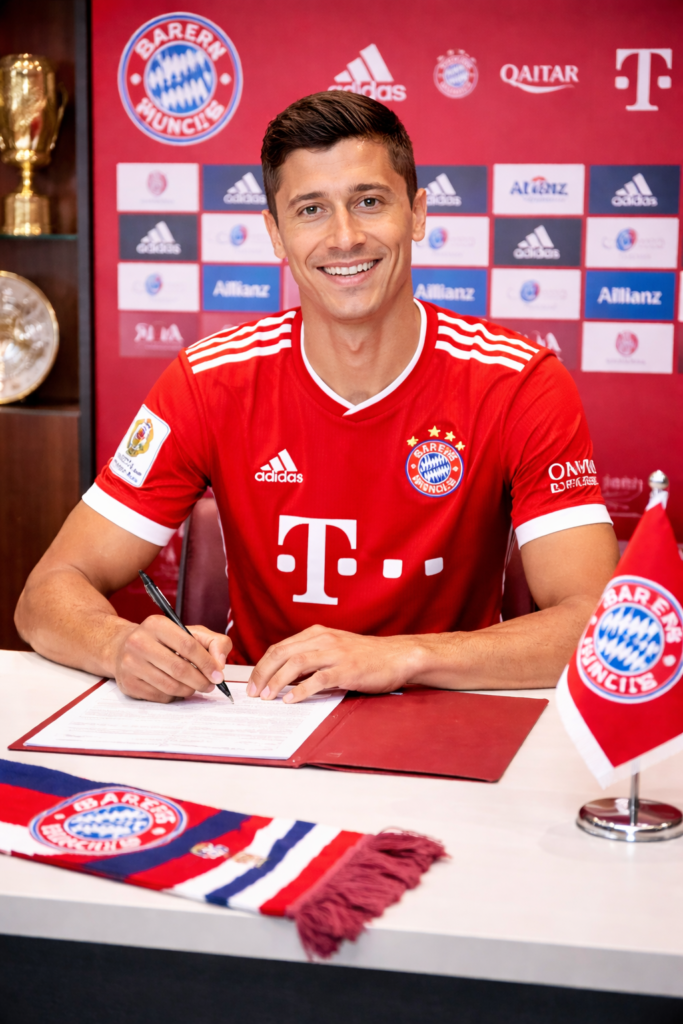 Robert Lewandowski kehrt zu Bayern München zurück – Ein spektakuläres Comeback In einer überraschenden Wendung hat Robert Lewandowski, einer der weltbesten