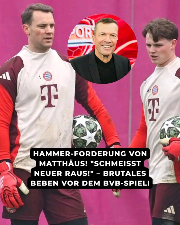 An der Säbener Straße herrscht Ausnahmezustand. Kurz vor dem gigantischen Hass-Duell gegen Borussia