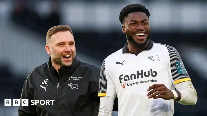 DERBY COUNTY JOY: Head Coach John Eustace Shocks Fans by Naming Star Striker Patrick Agyemang as New Captain – Club Community Ecstatic Over Stunning Announcement…..