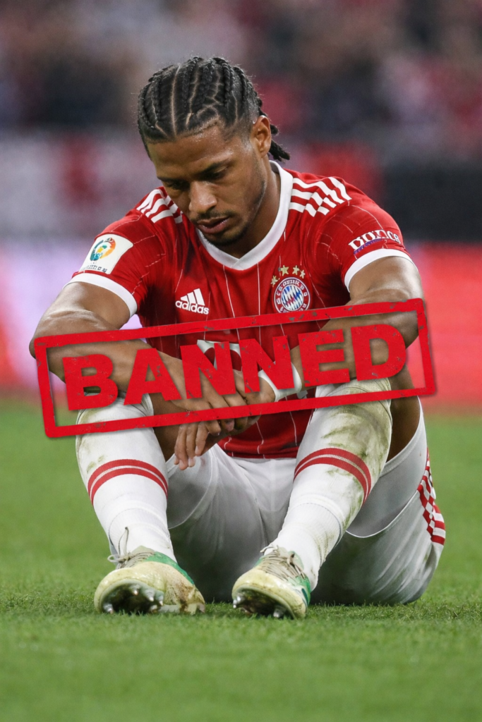 Der deutsche Nationalspieler Serge Gnabry ist Berichten zufolge mit einer schockierenden Sperre vom Profifußball belegt worden, nachdem Vorwürfe über Kokainkonsum aufgetaucht sind.