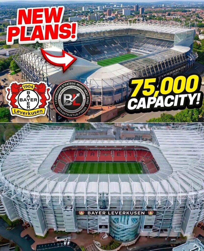 🚨 STADION-BOMBE IN LEVERKUSEN! Bayer Leverkusen planen spektakuläre 75.000er-Arena – Millionen-Deal bestätigt, Fans träumen vom nächsten großen Schritt an die europäische Spitze 🔴⚫
