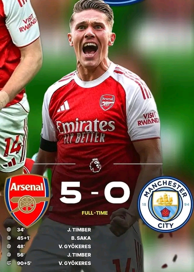 π¨ ππππππππ: Arsenal Set to Defeat Manchester City and Clinch Premier League Title π