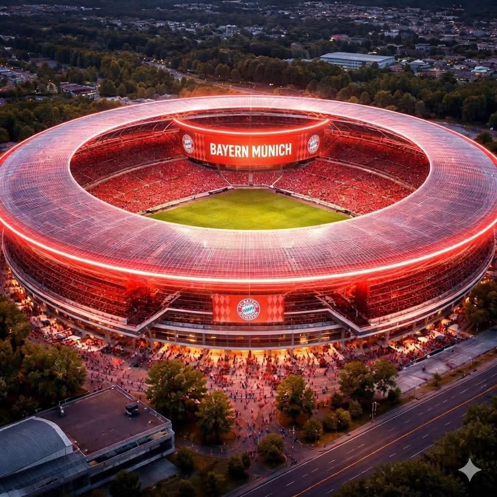 Mega-Projekt bei FC Bayern München: 450 Millionen Dollar für Stadionrevolution Der FC Bayern München sorgt erneut für