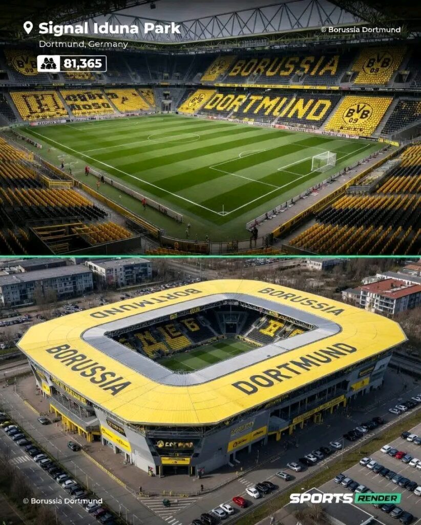 🚨 EILMELDUNG: Borussia Dortmund steht kurz davor, den Fußball zu revolutionieren! 🚨 Der deutsche Spitzenklub startet ein atemberaubendes Stadionprojekt im Wert von 450 MILLIONEN US-DOLLAR, das das Fan-Erlebnis und die Zukunft des Vereins neu definieren wird. Insider berichten, dass es sich dabei nicht nur um eine normale Renovierung handelt, sondern um eine echte Revolution – mit modernster Technologie, neuartigen Fan-Zonen und einem völlig neuen Stadiongefühl. ⚽🏟️💛🖤