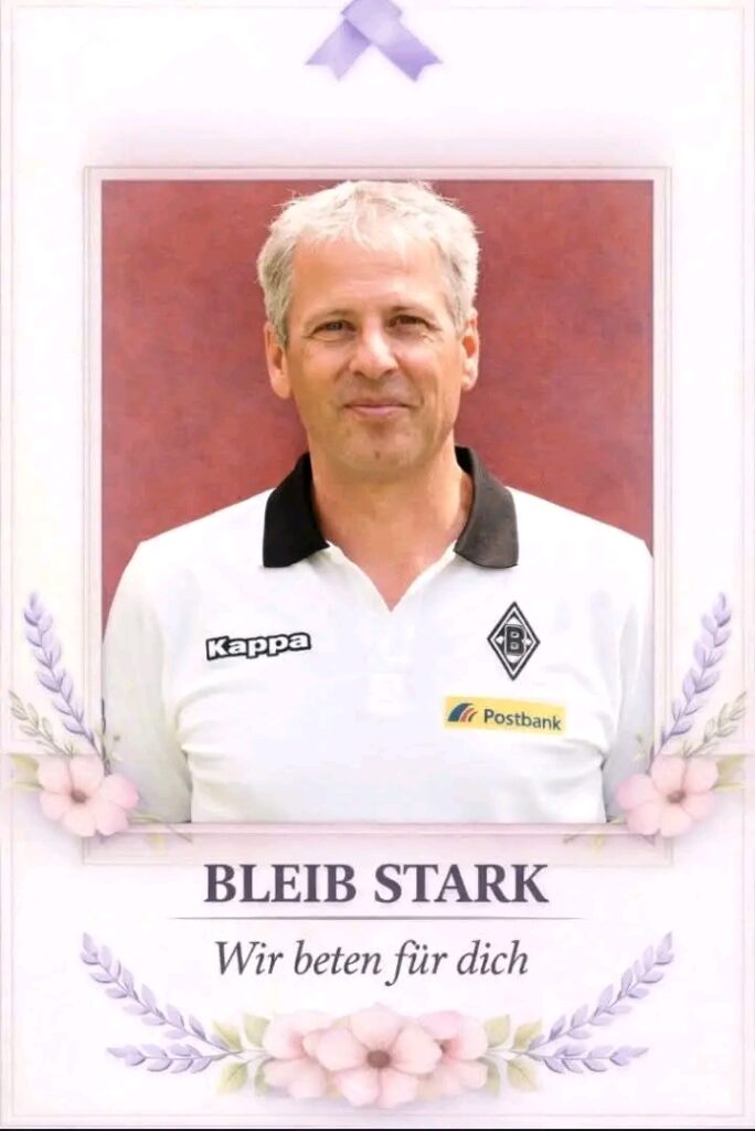 ๐จ๐ Borussia Mรถnchengladbach steht geschlossen und vereint hinter Lucien Favre und sendet in einer emotionalen schweren Zeit ein starkes Zeichen der Unterstรผtzung ๐คโฝ๐