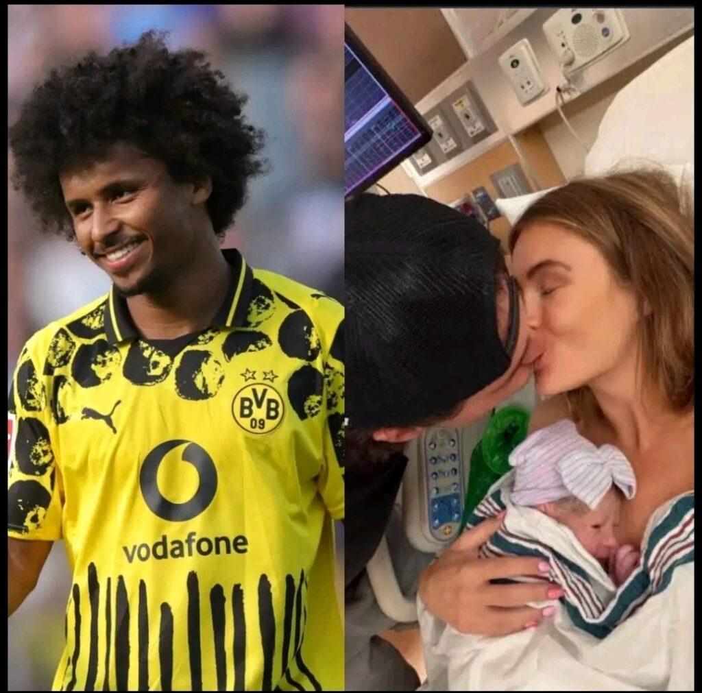 ๐ Groรe Freude bei Borussia Dortmund: Karim Adeyemi und seine Partnerin begrรผรen ihr Baby โ Fans feiern mit zahlreichen Glรผckwรผnschen!