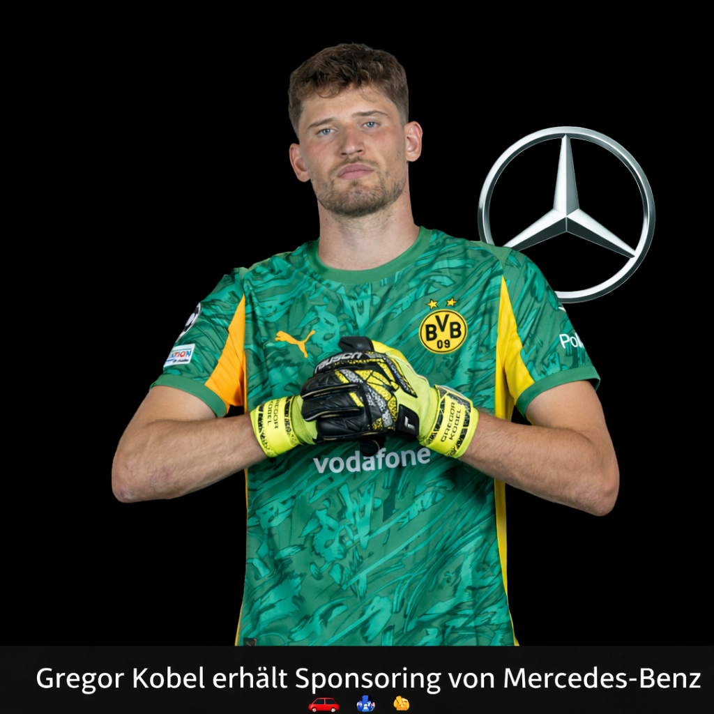 🚗🔥 MEGA-DEAL FÜR GREGOR KOBEL! BVB-KEEPER SICHERT SICH MERCEDES-BENZ SPONSORING 🧤💼✨