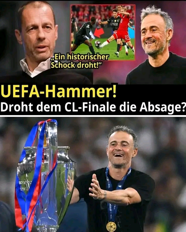⚠️ Champions-League-Finale in Gefahr: Geheime Dokumente enthüllen explosives Chaos innerhalb der UEFA!😱🔥