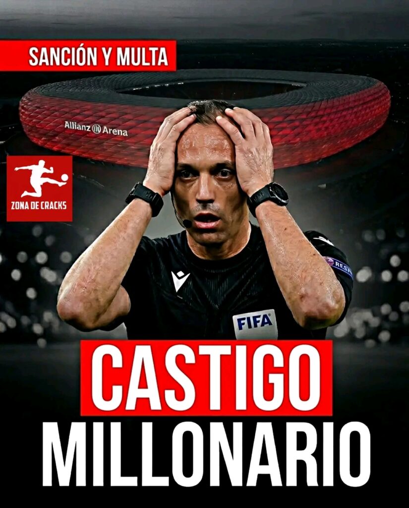 🚨 HISTORISCHER SKANDAL! ⚽ Der portugiesische Schiedsrichter João Pinheiro erhält eine beispiellose Strafe nach dem dramatischen PSG-Bayern-Duell: Zwei Jahre Sperre und eine millionenschwere Geldstrafe! Der kontroverse Abend erschüttert den europäischen Fußball bis ins Mark. War das echte Gerechtigkeit – oder pure Rache? Die Schiedsrichter-Welt steht unter Schock.
