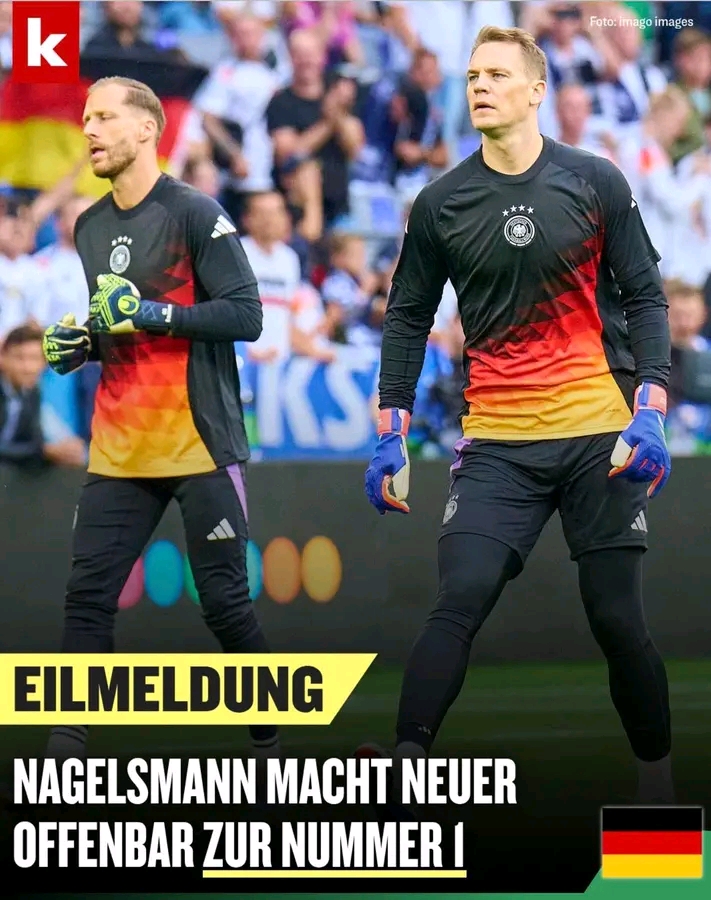 🚨🇩🇪 Nagelsmanns WM-Entscheidung sorgt für Diskussionen: Noch vor wenigen Tagen galt Baumann als Deutschlands klare Nummer 1 – jetzt soll Manuel Neuer plötzlich wieder als Stammtorwart zur WM fahren. 👀 Trotz möglicher Reservistenrolle reist Baumann offenbar mit. Viele Fans fragen sich jetzt: Nimmt man so eine Einladung immer an – egal welche Rolle man bekommt? 🤔 Sportlich vielleicht nachvollziehbar, menschlich für einige aber schwer zu verstehen. 🇩🇪⚽