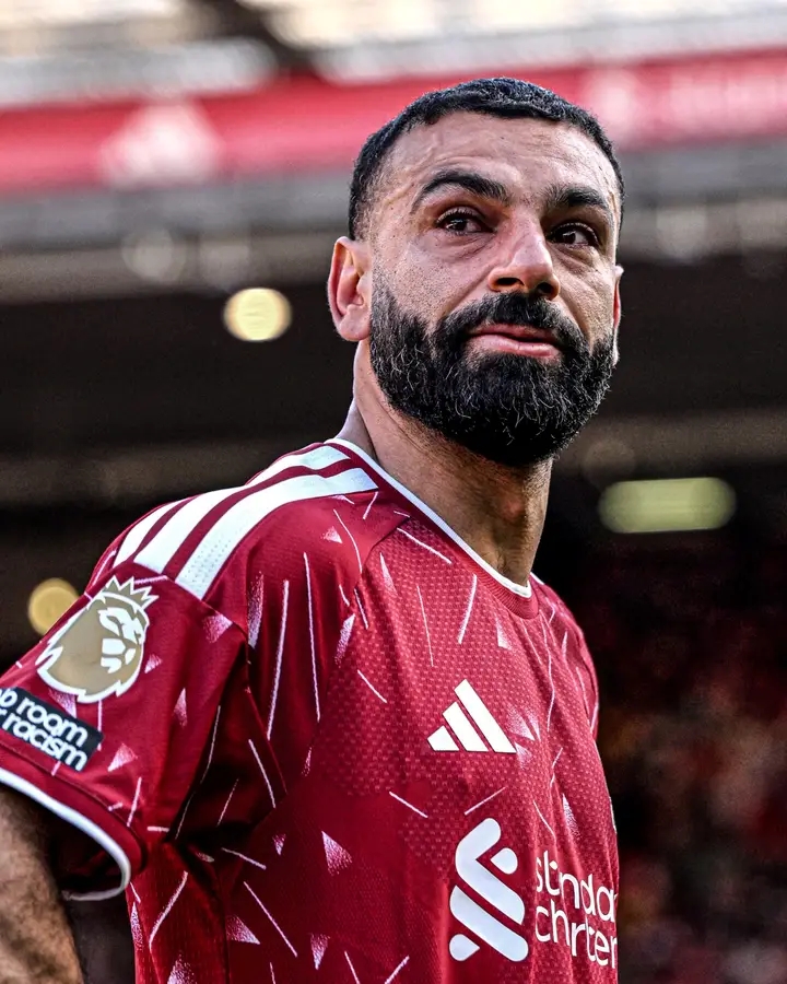 A heartbreaking farewell at Anfield as Liverpool’s Egyptian King bids an emotional goodbye to the Kop ❤️👑 write 500 words about this