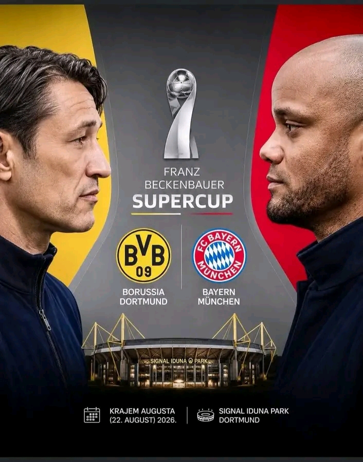 Franz-Beckenbauer-Supercup: Dortmund trifft auf Bayern