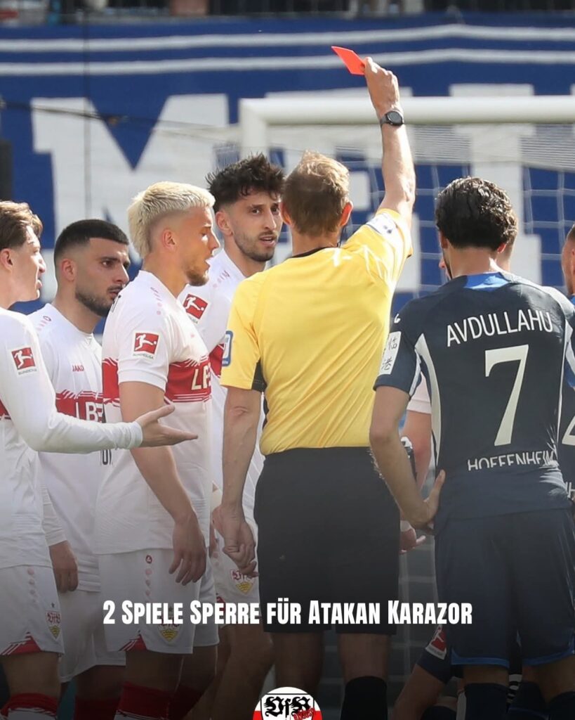 SCHOCK-SPERRE FÜR Atakan Karazor: Zwei Spiele Pause sorgen für Diskussionen – doch Hoffnung auf das Pokalfinale bleibt