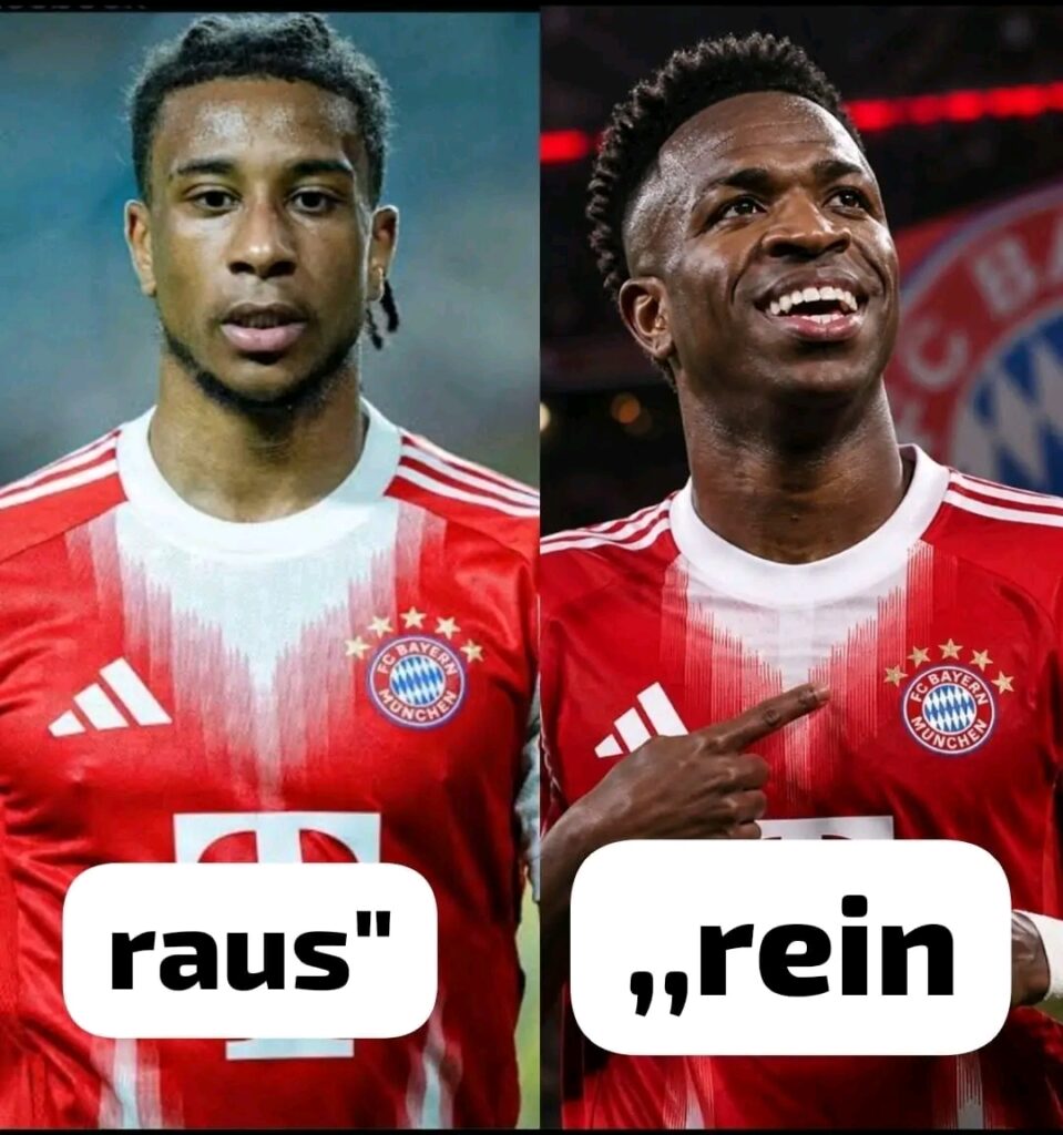 Berichten zufolge sorgt ein mögliches Transfer-Szenario für große Aufregung im Fußball: Der FC Bayern Munich soll mit einem spektakulären Tauschgeschäft rund um Michael Olise und Vinícius Júnior für Chaos und große Überraschung in der Fußballwelt sorgen. ⚽🔥 Demnach wird über einen außergewöhnlichen Deal spekuliert, der die Fans in Aufruhr versetzt und für enorme Diskussionen in der Transferwelt sorgt. 😳📢 Die Meldung beschreibt eine Situation voller Spekulationen und emotionaler Reaktionen, in der ein möglicher Spielerabtausch zwischen den beiden Offensivstars im Raum stehen soll.