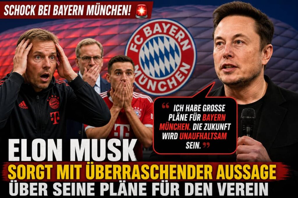 Elon Musk und FC Bayern? Spekulationen sorgen weltweit für Wirbel