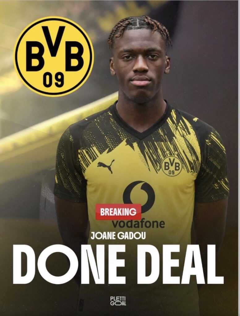 Neuzugang FIX! Der 19 jährige Innenverteidiger, Joane Gadou von Salzburg, wechselt zur neuen Saison für 19,5 Mio Ablöse, zu unserem BVB! Ein perfekter Ersatz für Süle und Ergänzung der Verteidiger!