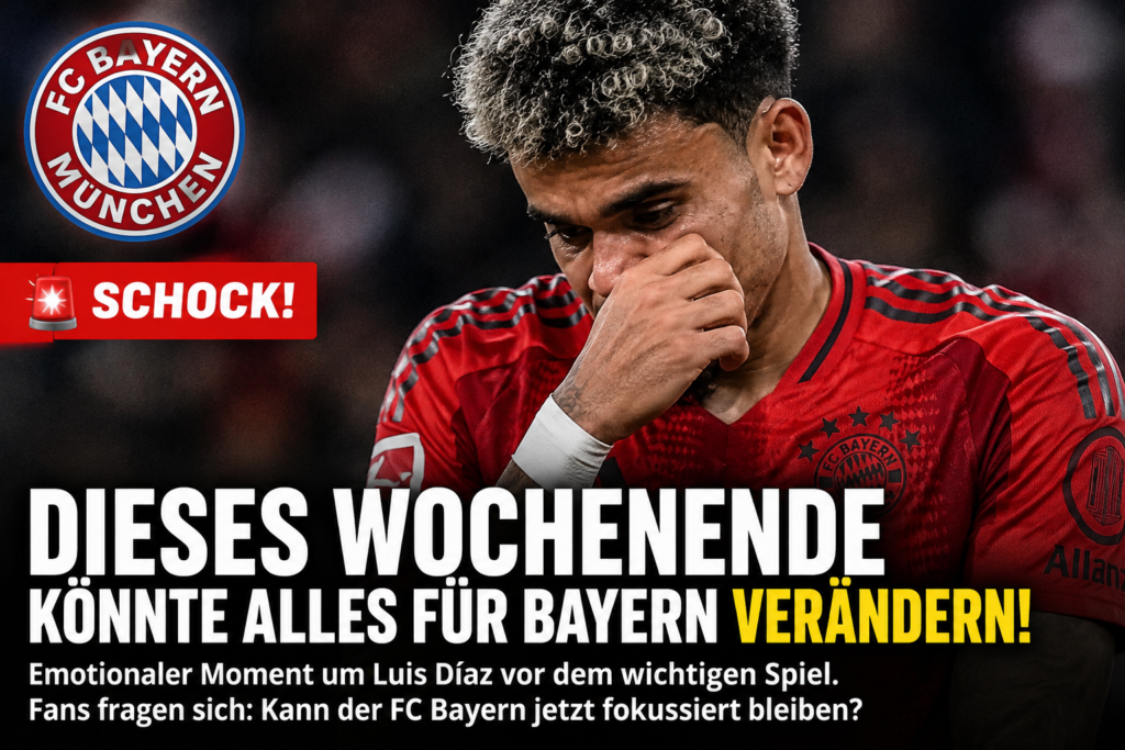 DIESES WOCHENENDE KÖNNTE ALLES FÜR BAYERN VERÄNDERN! Rund um den Verein breiten sich Schockwellen aus, nachdem es kurz vor dem